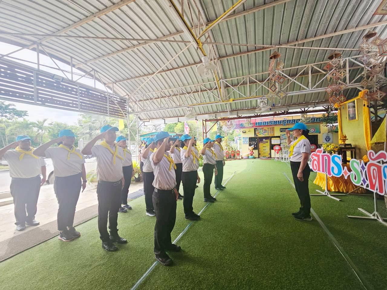 สกร.ระดับอำเภอกุดชุม จังหวัดยโสธร ขอรายงานผลการปฏิบัติงานด้านจิตอาสา ดังนี้