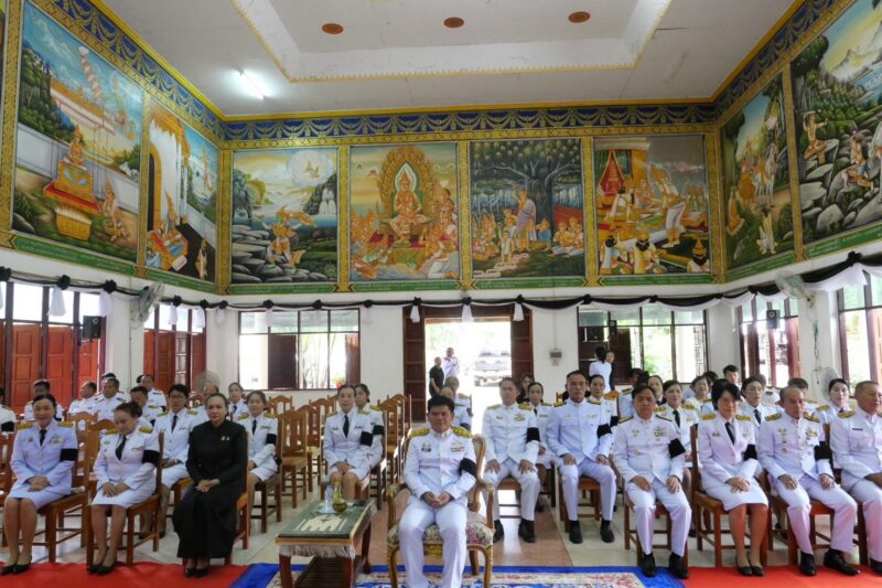 ร่วมพิธีบำเพ็ญกุศลทักษิณานุประทานอุทิศถวายพระกุศล เมื่อสิ้นพระชนม์ครบปัญญาสมวาร (50วัน) อุทิศถวายเป็นพระกุศลแด่ สมเด็จพระเจ้าลูกเธอ เจ้าฟ้าพัชรกิติยาภา นเรนทิราเทพยวดี กรมหลวงราชสาริณีสิริพัชร มหาวัชรราชธิดา