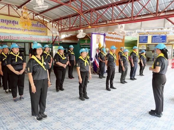 สกร.ระดับอำเภอกุดชุม จังหวัดยโสธร ขอรายงานผลการปฏิบัติงานด้านจิตอาสา ดังนี้