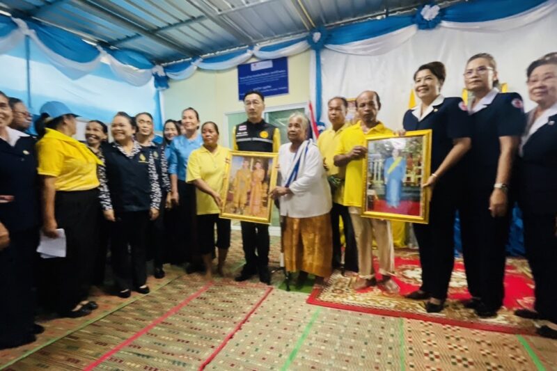 ร่วมเป็นเกียรติพิธีมอบบ้าน โครงการบ้านกาชาดจังหวัดยโสธร ประจำปี 2568
