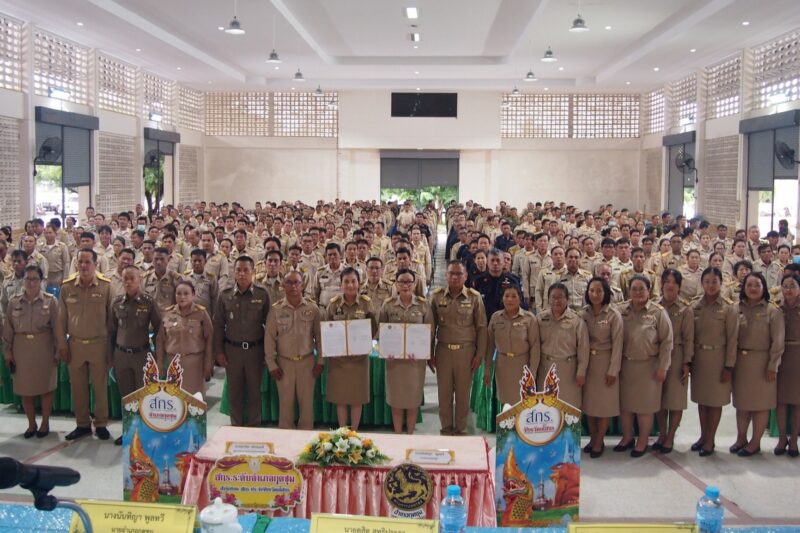 บันทึกข้อตกลง MOU และประชาสัมพันธ์การรับสมัครนักศึกษา ประจำภาคเรียนที่ 2 ปีการศึกษา 2568