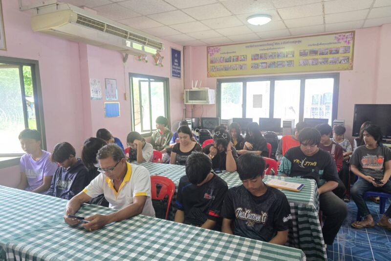 ดำเนินการสอบวัดผลระหว่างภาคเรียน ประจำภาคเรียนที่ 1/2568