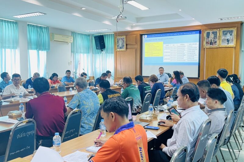 เข้าร่วมประชุมคณะกรรมการพัฒนาคุณภาพชีวิตระดับอำเภอ (พชอ.) อำเภอกุดชุม