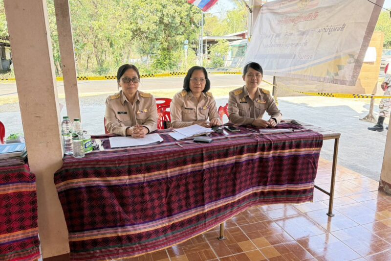 ร่วมเป็นคณะกรรมการในการเลือกตั้งผู้ใหญ่บ้าน บ้านหนองบัว หมู่ 20 ตำบลกุดชุม อำเภอกุดชุม จังหวัดยโสธร