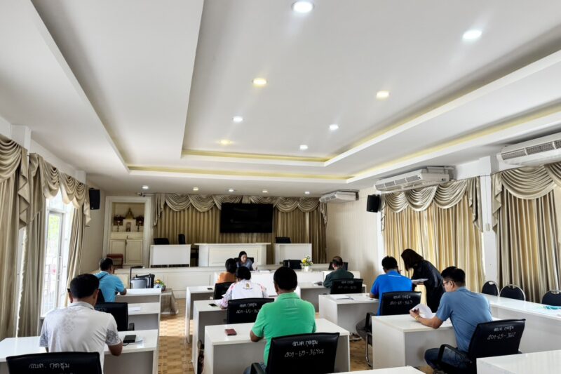 ประชุมคณะกรรมการพัฒนาองค์การบริหารส่วนตำบลกุดชุมและประชาคมท้องถิ่น