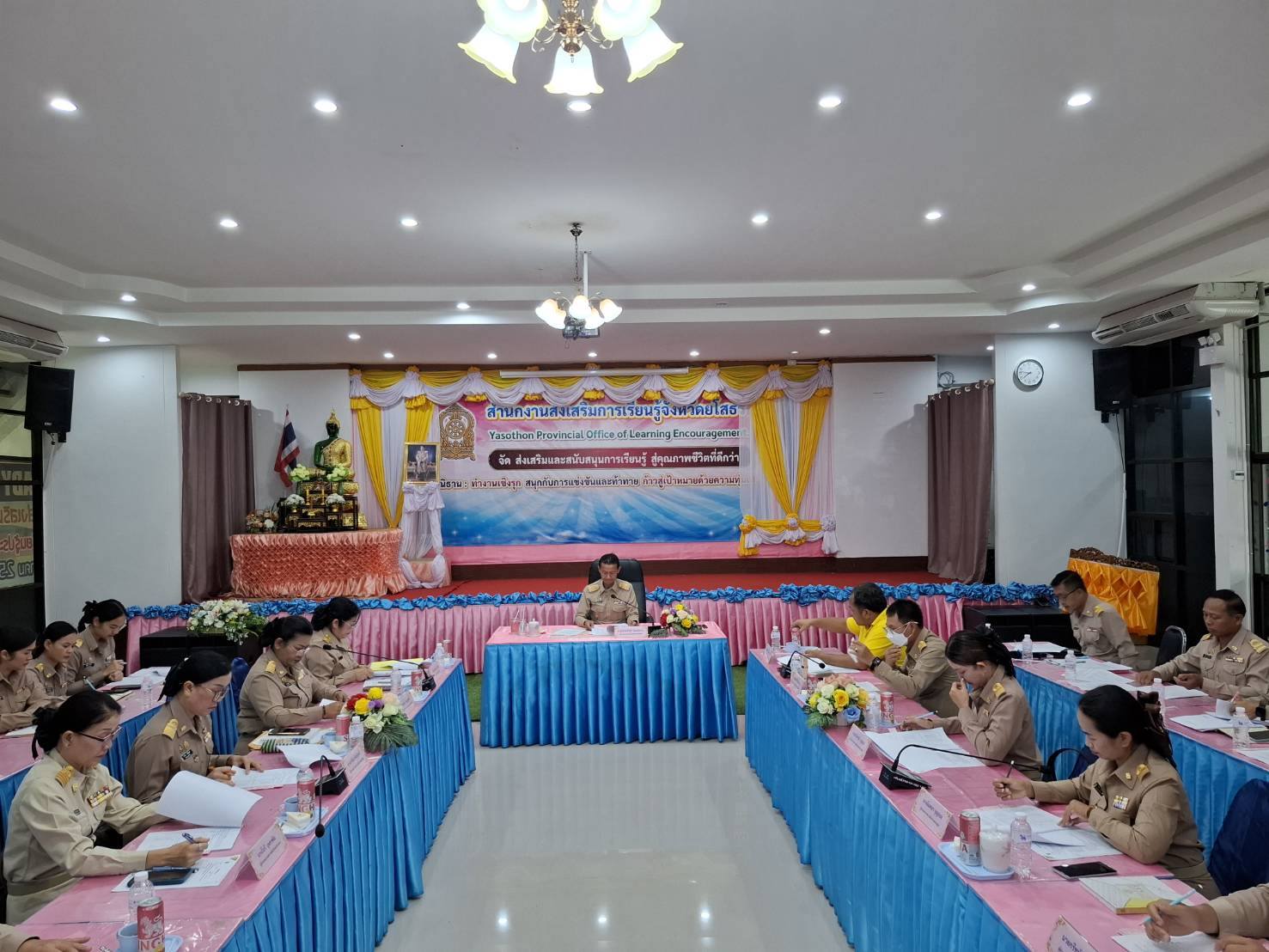 ประชุมประจำเดือน เพื่อติดตามผลการปฏิบัติงาน ครั้งที่ 5/2568 ประจำเดือน พฤษภาคม 2568