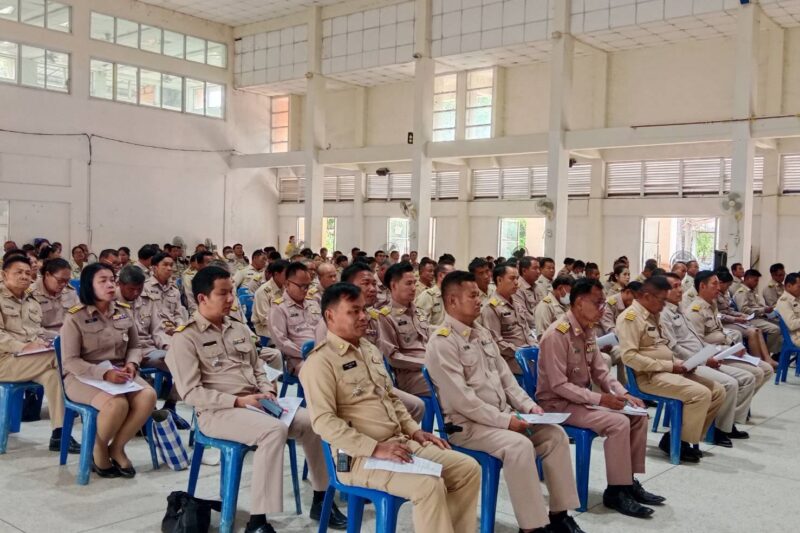 เข้าร่วมประชุมหัวหน้าส่วนราชการ ประจำเดือนเมษายน 2568