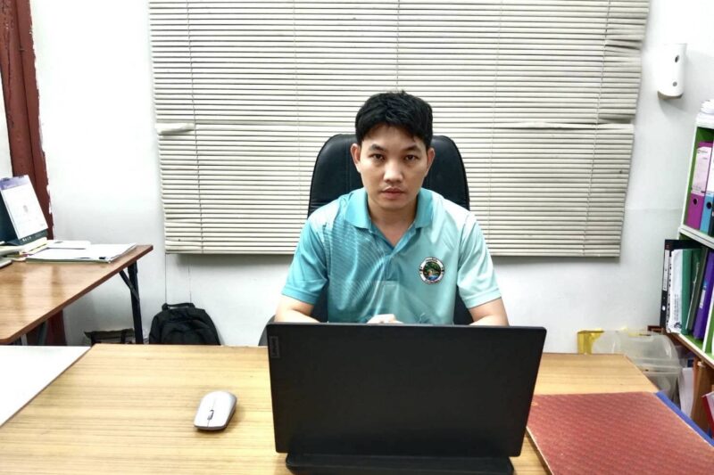 นายประสิทธิ์ชัย ทองปนท์ ครู เข้าร่วมประชุมชี้แจงการตอบแบบวัด IIT