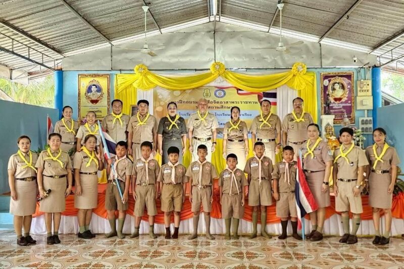 เข้าร่วมเป็นวิทยากรโครงการลูกเสือจิตอาสาพระราชทาน การฝึกอบรมลูกเสือจิตอาสาพระราชทาน ระดับสถานศึกษา โรงเรียนบ้านนาโป่ง โรงเรียนบ้านนาเวียง ระหว่างวันที่ 18 -21 กรกฎาคม 2569