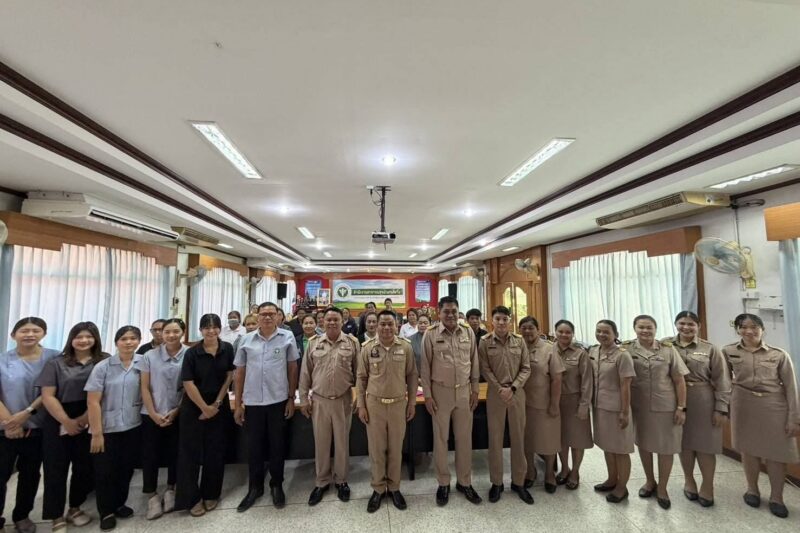 เข้าร่วมพิธีเปิดโครงการอบรมนักบริบาลผู้สูงอายุ (หลักสูตรการดูแลผู้สูงอายุ 70 ชั่วโมง )ประจำปีงบประมาณ 2569
