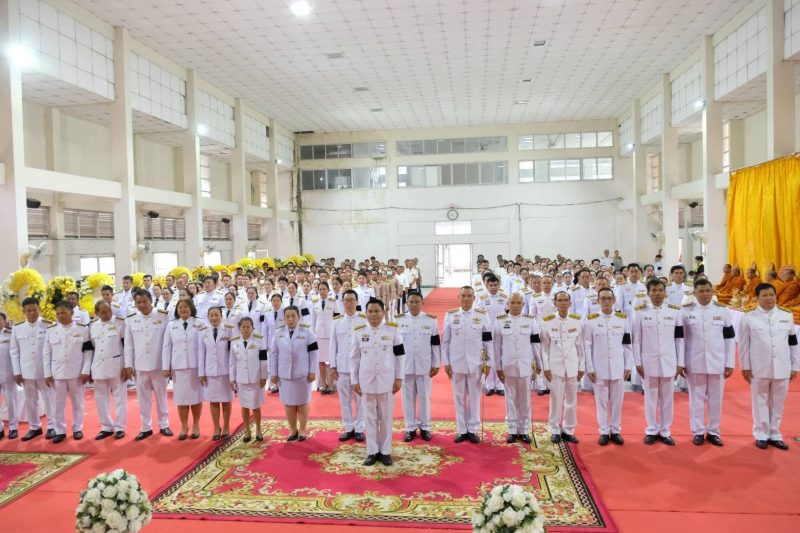 เข้าร่วมพิธีน้อมรำลึกในพระมหากรุณาธิคุณพระบาทสมเด็จพระบรมชนกาธิเบศรมหาภูมิพลอดุลยเดชมหาราช บรมนาถบพิตร เนื่องในวันนวมินทรมหาราช 13 ตุลาคม 2569