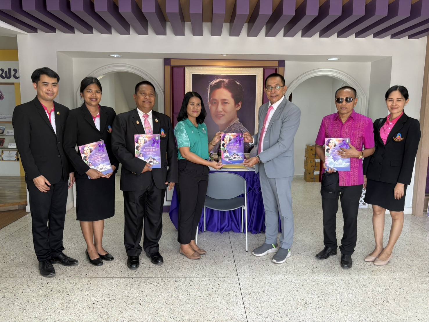 ต้อนรับคณะอาจารย์ นิสิตฝึกประสบการณ์วิชาชีพการบริหารการศึกษา