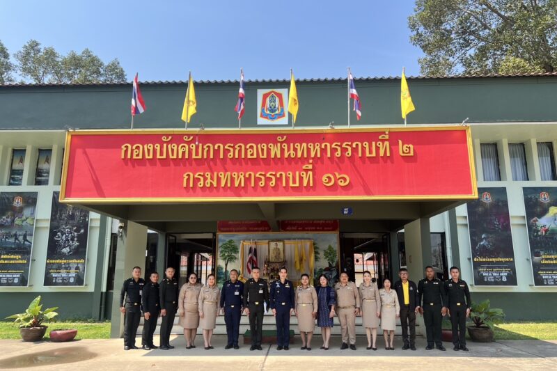 ต้อนรับการนิเทศการจัดการศึกษา (กลุ่มเป้าหมายในหน่วยทหาร)