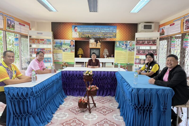 นิเทศ ตรวจเยี่ยม และให้กำลังใจ ศกร.ระดับตำบล ประจำปีงบประมาณ พ.ศ. 2568