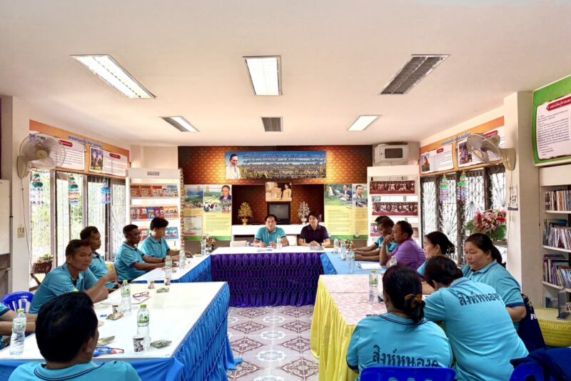 ประชุมกำนัน ผู้ใหญ่บ้าน ฯลฯ ประจำตำบลหนองคู ประจำเดือน เมษายน 2568