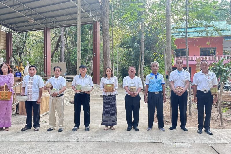 โครงการ ผู้ว่าฯ พาเติมบุญ หนุนนำวิถีพุทธ ตำบลหนองหิน
