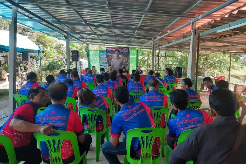 ประชุมประจำเดือนหัวหน้าส่วนประจำตำบลสำราญ