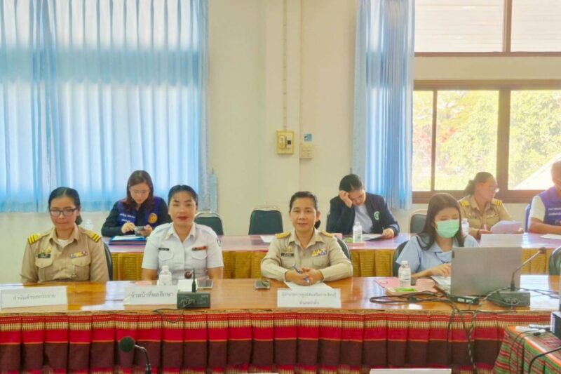 ประชุมหัวหน้าส่วนราชการ คณะกรรมการบริหารงานอำเภอแบบบูรณาการ (ก.บ.อ.)
