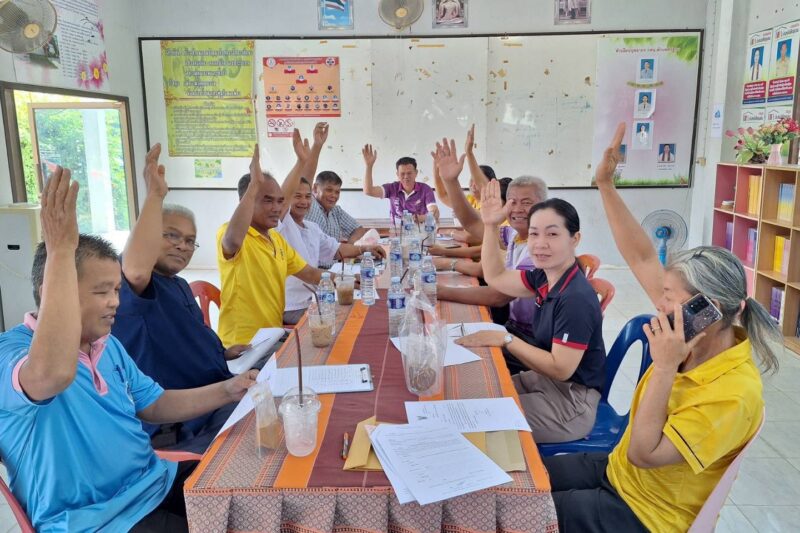ประชุมคณะกรรมการศูนย์ส่งเสริมพัฒนาประชาธิปไตย(ศส.ปชต.) ตำบล ศรีฐาน ครั้งที่ 1/2569