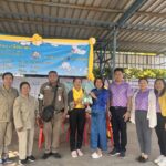 ออกเยี่ยมและให้กำลังใจจุดตรวจและจุดบริการช่วงเทศกาลปีใหม่ พ.ศ.2568 อำเภอทรายมูล