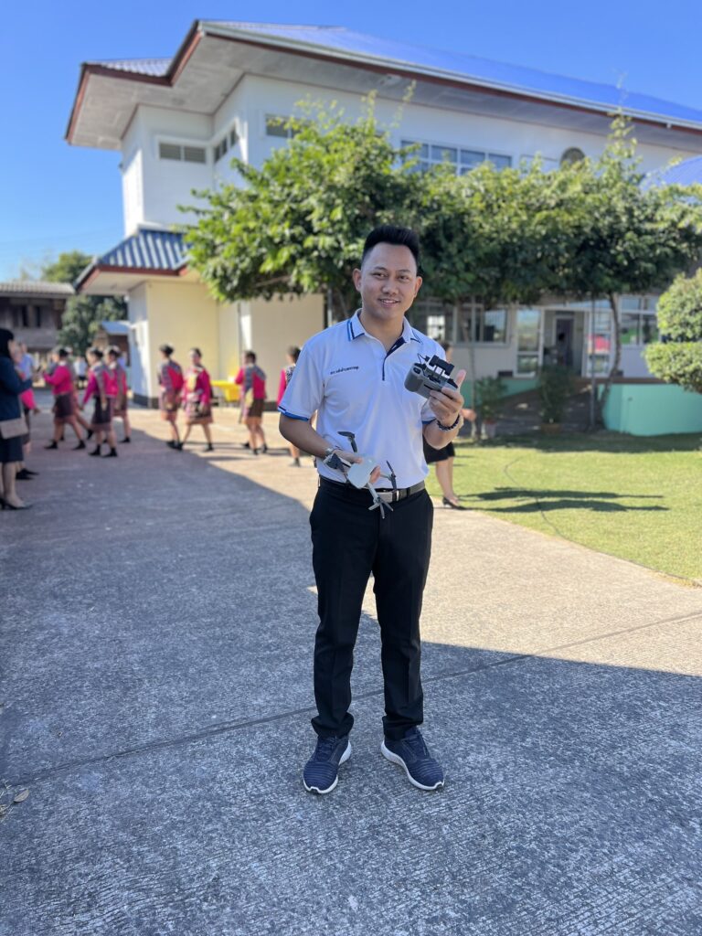เข้าร่วมให้การต้อนรับคณะกรรมการการประกวด อาสาสมัครสาธารณสุขประจำหมู่บ้านระดับชาติ ประจำปี พ.ศ.2568 และบันทึกภาพมุมสูง