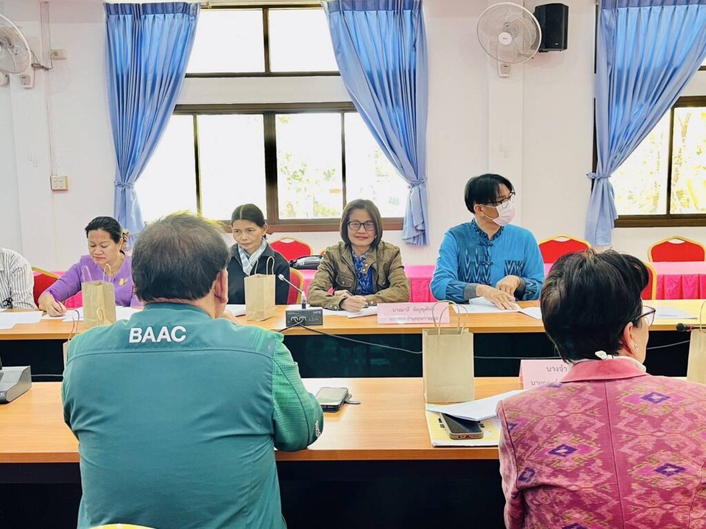 เข้าร่วมประชุมคณะอนุกรรมการส่งเสริมวิสาหกิจชุมชน อำเภอทรายมูล ครั้งที่ 1/2568