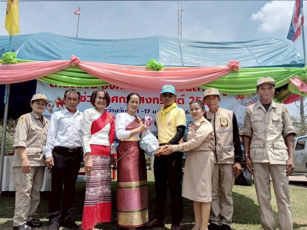 ออกตรวจเยี่ยมให้กำลังใจ ศูนย์ปฏิบัติการป้องกันลดอุบัติเหตุทางถนนช่วงเทศการสงกรานต์