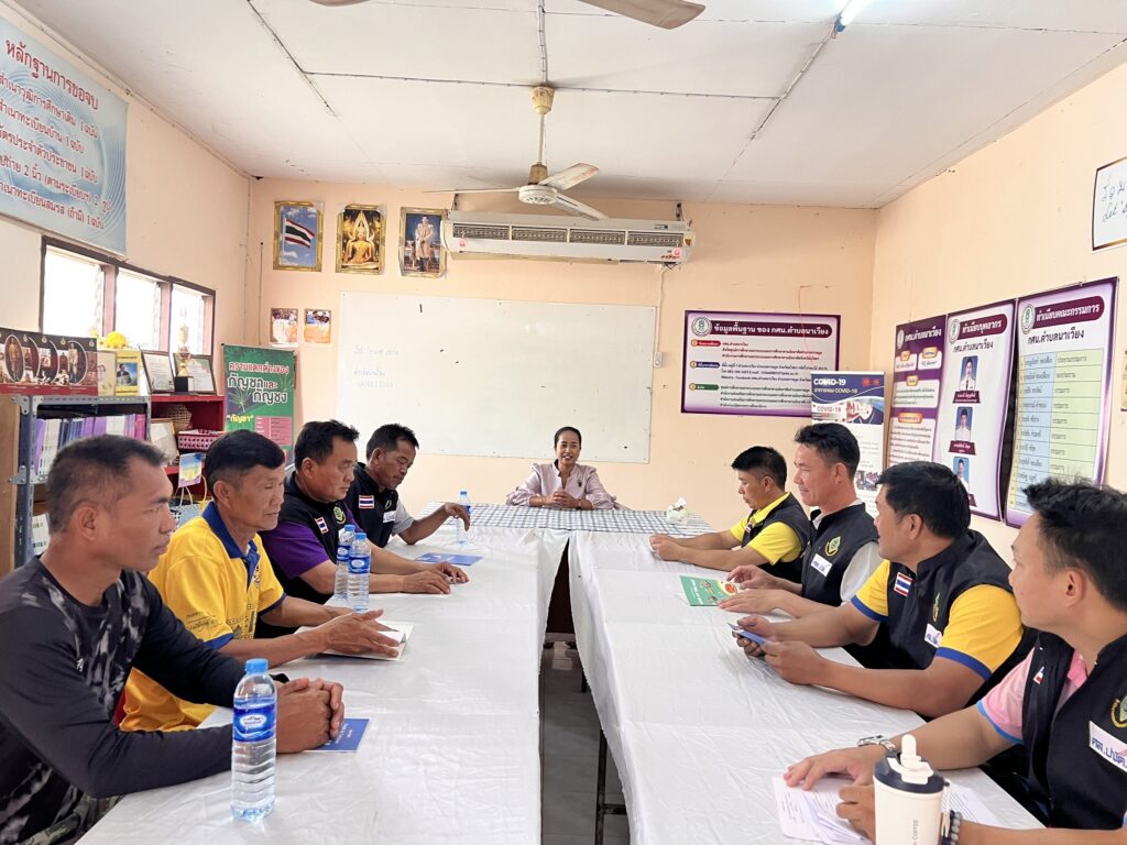 ดำเนินการประชุมคณะกรรมการศูนย์ส่งเสริมพัฒนาประชาธิปไตย (ศส.ปชต.) ตำบลนาเวียง อำเภอทรายมูล จังหวัดยโสธร ครั้งที่ 2/2568