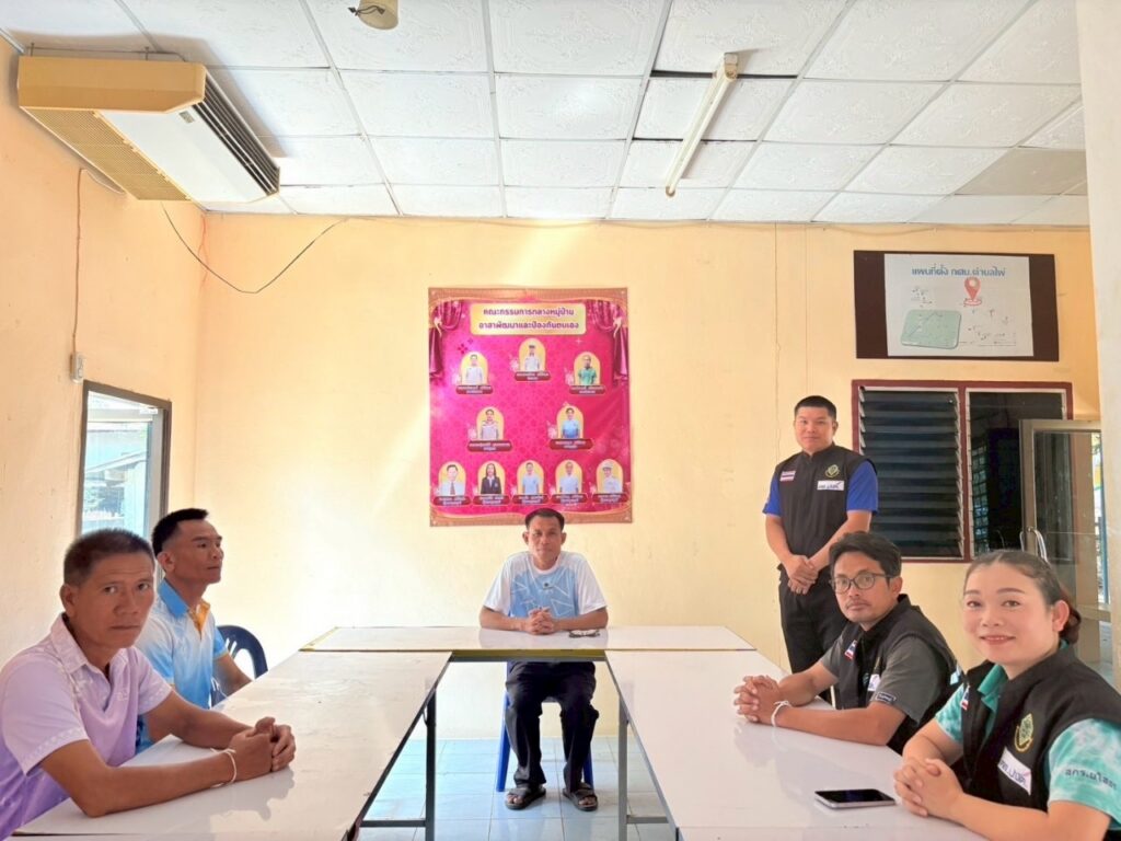 การประชุมคณะกรรมการศูนย์ส่งเสริมพัฒนาประชาธิปไตย (ศส.ปชต.) ตำบลไผ่ อำเภอทรายมูล จังหวัดยโสธร ครั้งที่ 2/2568
