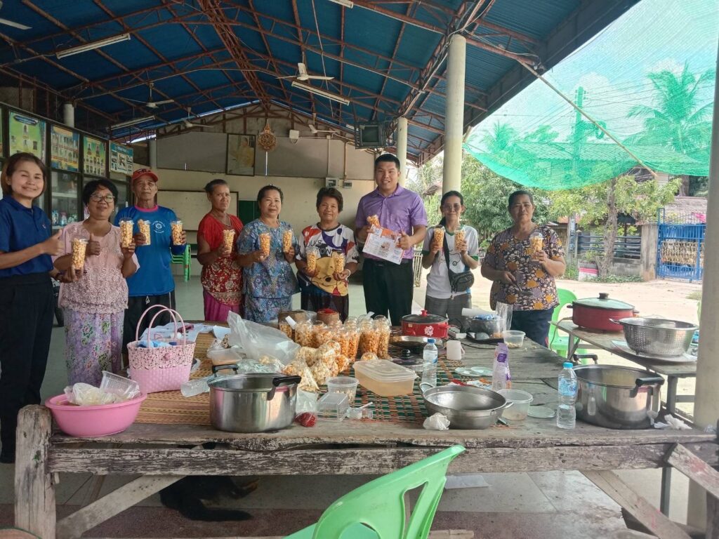 โครงการศูนย์ฝึกอาชีพชุมชน การศึกษาเพื่อพัฒนาอาชีพระยะสั้น หลักสูตร 6 ชั่วโมง รูปแบบกลุ่มสนใจ ประจำปีงบประมาณ 2568 วิชาการทำขนมป๊อบคอร์นหลักสูตร