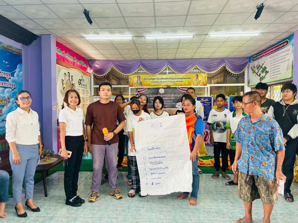 โครงการส่งเสริมทักษะการเรียนรู้เยาวชนไทยรู้ทันภัยบุหรี่ไฟฟ้า ภาคเรียนที่ 1 ปีการศึกษา 2568