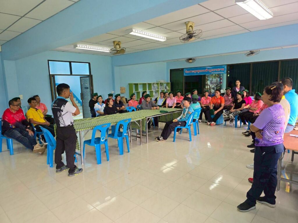 โครงการอบรมทบทวนหลักสูตรผู้บังคับบัญชาลูกเสือวิสามัญ