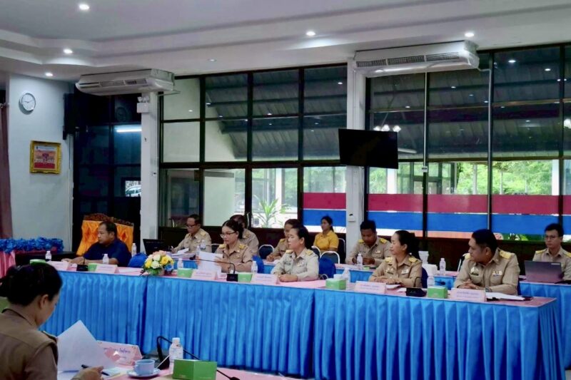 การประชุมคณะผู้บริหารฯ เพื่อติดตามผลการปฎิบัติงาน ครั้งที่ 8/2568