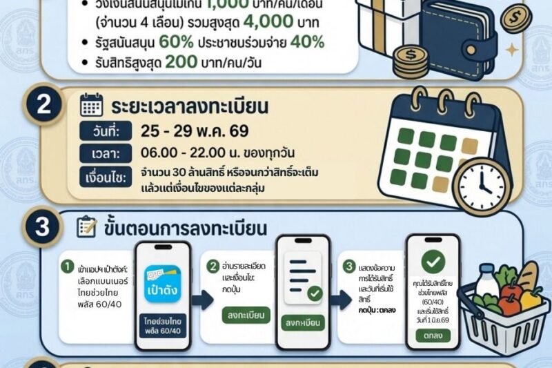 “ไทยช่วยไทย พลัส+” สกร.ยโสธร