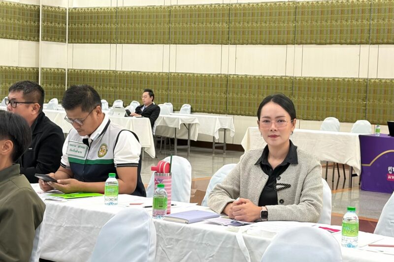 ร่วมโครงการอบรมเชิงปฏิบัติการเสริมสร้างองค์ความรู้และขับเคลื่อนการดำเนินงานโครงการอนุรักษ์พันธุกรรมพืช